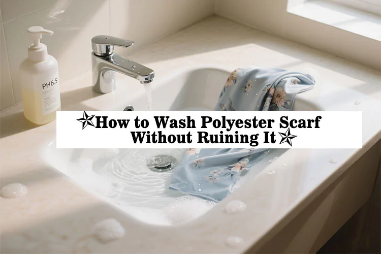 How to Wash Polyester Scarf