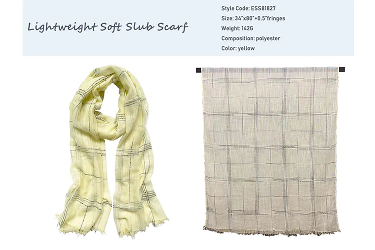 light weight woven scarf
