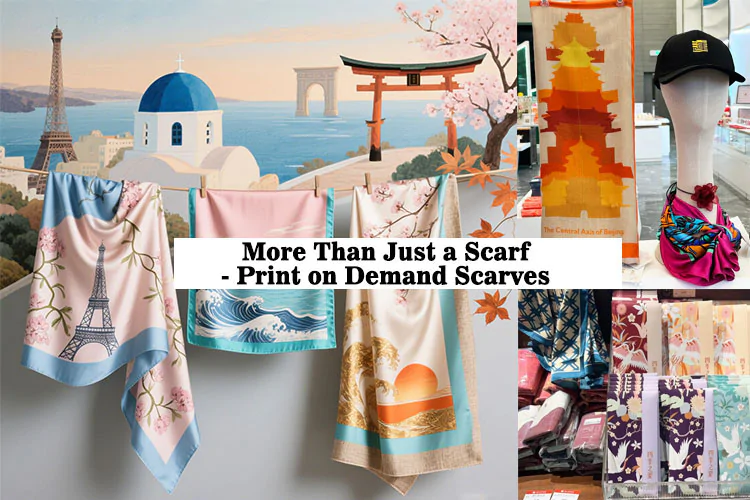 More Than Just a Scarf- Print on Demand Scarves
