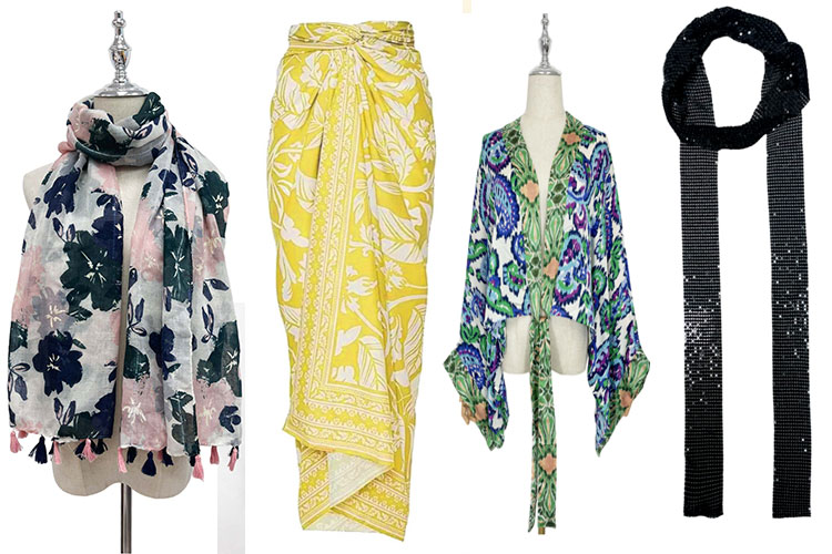 Polyester Scarf = Scarf, Wrap, Sarong & More!