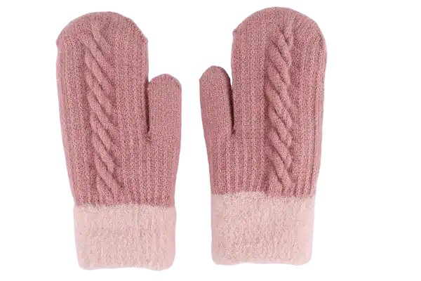 convertible flip knitted mittens