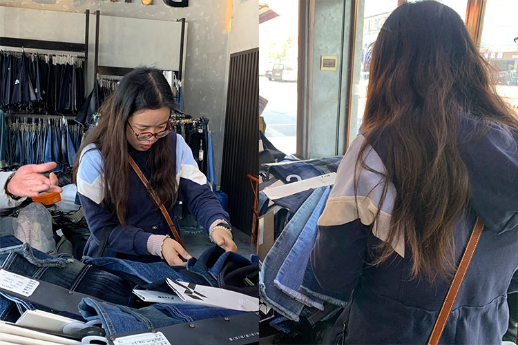 materials are used to make jeans